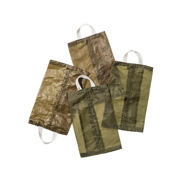 Vintage Parachute Tissue Cover - Olive