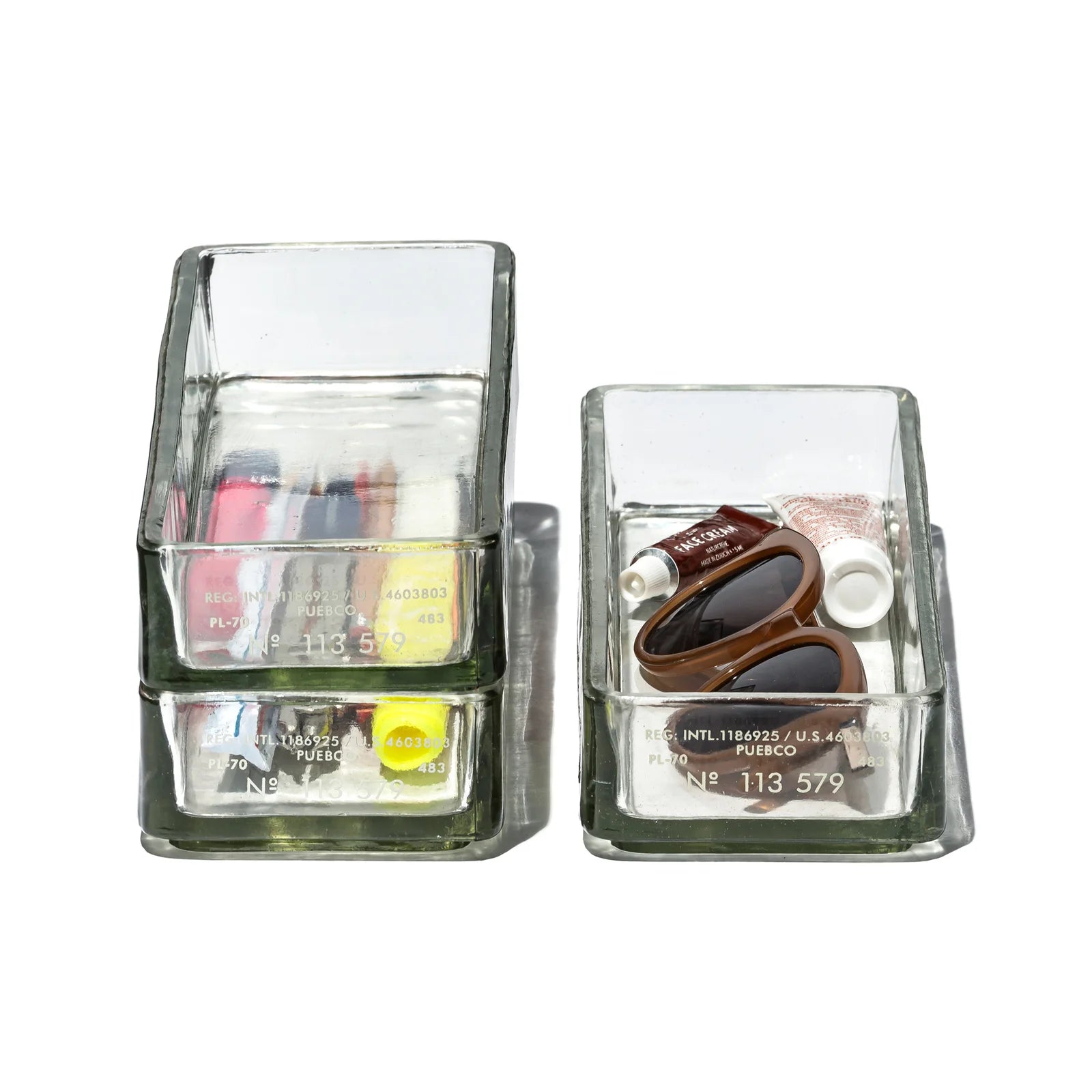 Glass Stacking Organizer / Narrow