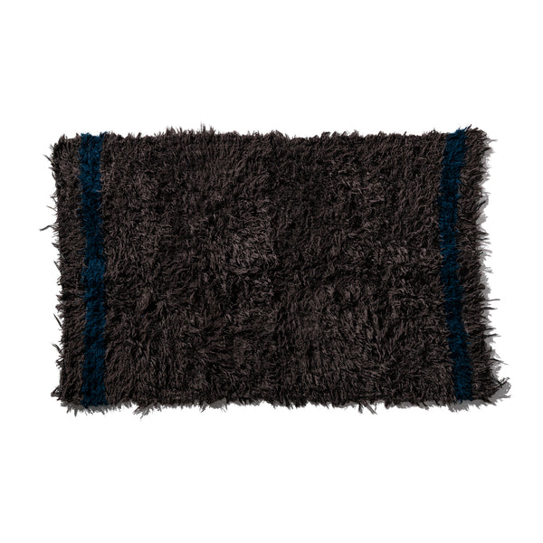 Recycle Selvedge Shaggy Rug / Side Line