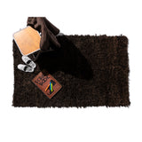 Recycle Selvedge Shaggy Rug / 2 Color Mix