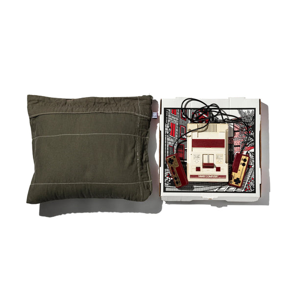 Vintage Machine Cover Fabric Cushion