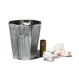 Recycle Steel Trash Can / Octagon