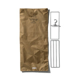 RUBBERIZED FABRIC HANGING ORGANIZER W/WIRE FRAME / COAT & JACKET