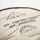 QUILTED SEAT CUSHION FOR STOOL / Olive
