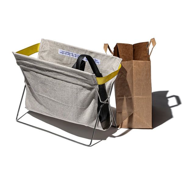 Folding Bag Storage For Cáfe / Ivory - Black Mix