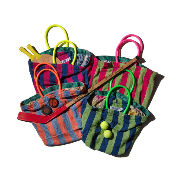 Pool Bag Pattern Lining - Orange Tube