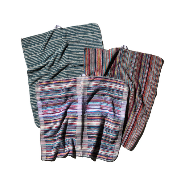 Recycle Patchwork Towel (Assort Color)
