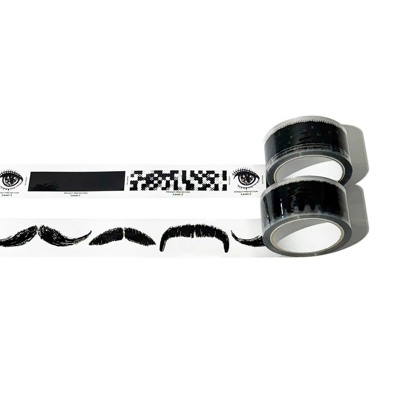 Packing Tape in Mustache