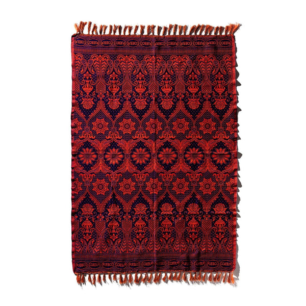 Jacquard Rug - Navy Blue