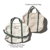 Clubhouse Barrel Bag w/ Shoulder Strap