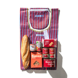 School Tie Fabric Semicircle Pouch