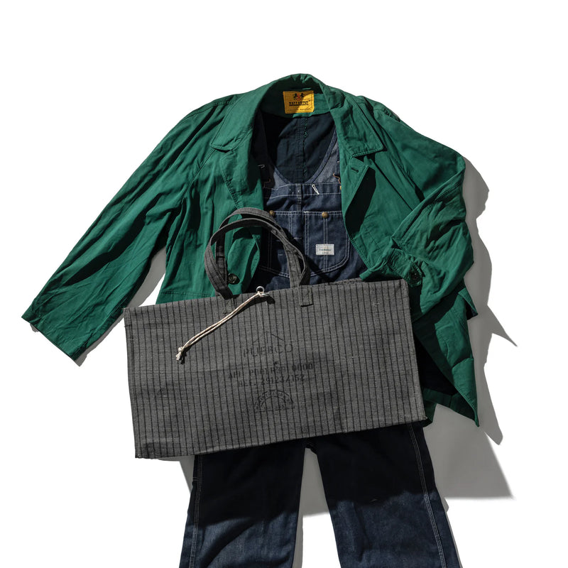 Waxed Canvas Large Bag / Gray