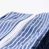 Shirt Fabric School Bag / Stripe A