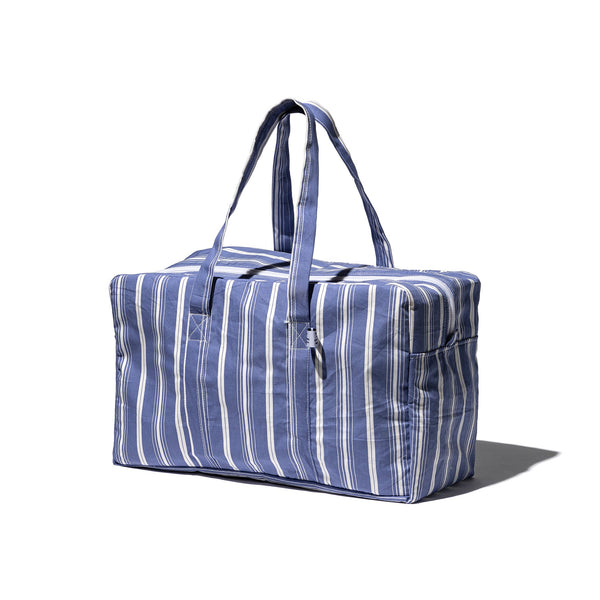 Shirt Fabric School Bag / Stripe B