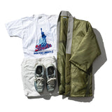 HANTEN JACKET / VINTAGE PARACHUTE OLIVE