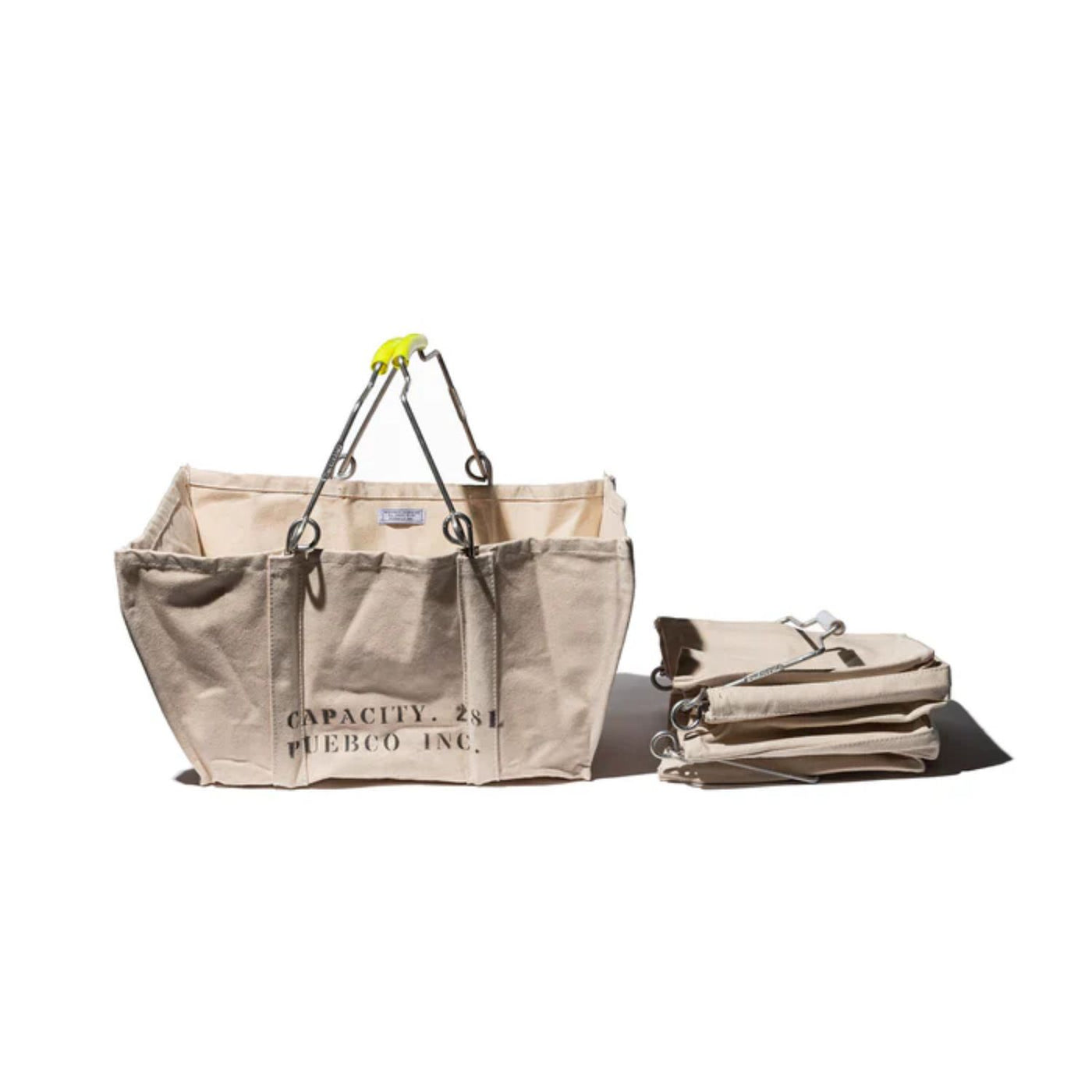 Accordion Market Basket - Yellow Handle – Puebco Canada