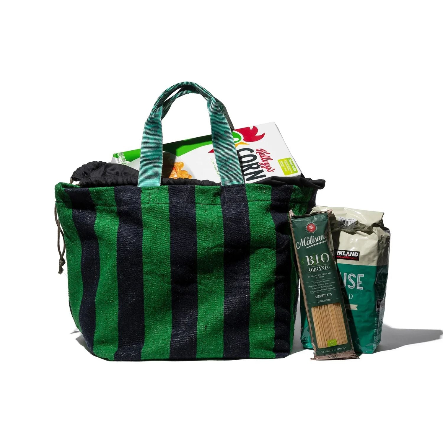 Green Rug Bag Rug Bag / Green X Navy Blue – Puebco Canada