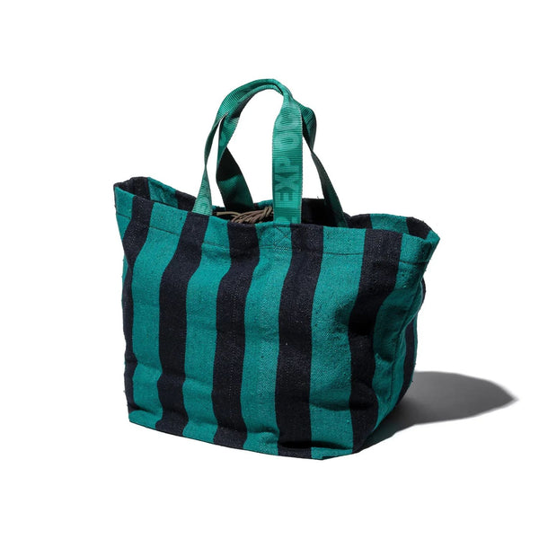 Rug Bag / Turquoise X Navy Blue