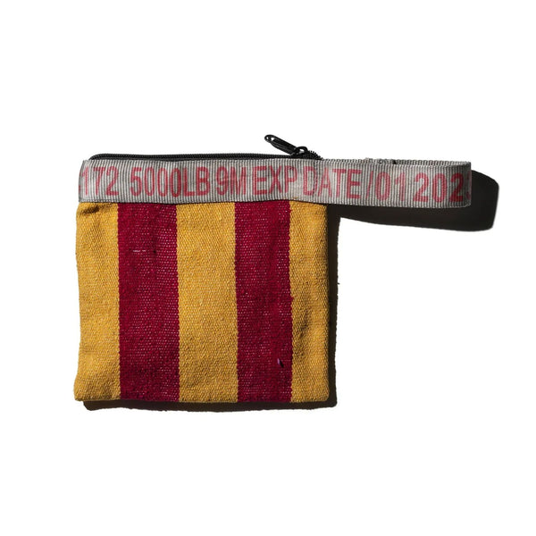 Rug Pouch / Mustard X Burgundy