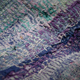 VINTAGE KANTHA QUILT PET BED W/CUSHION