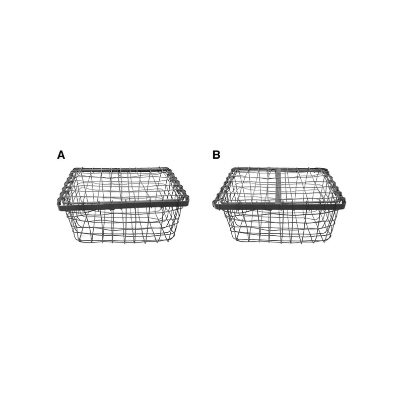 Wire Basket With Lid