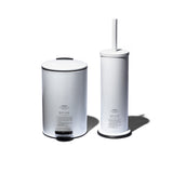White Toilet Brush