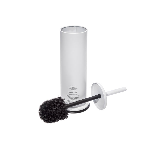 White Toilet Brush
