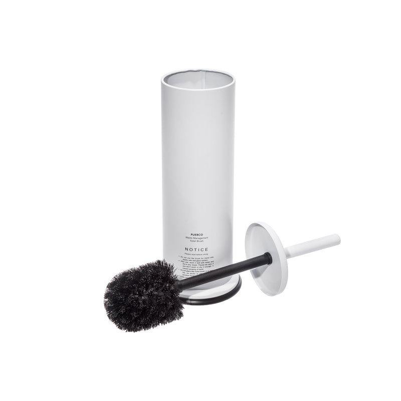 White Toilet Brush