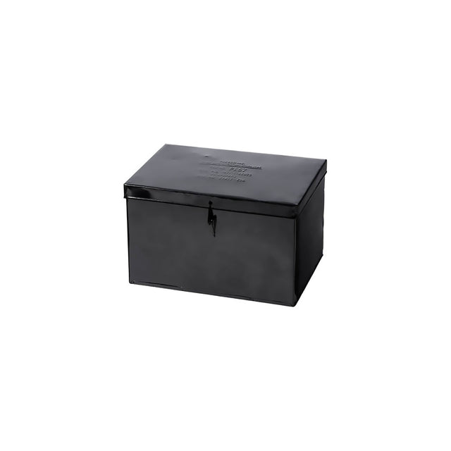 Container With Partition - Large Black