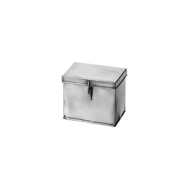 Container With Partition - Small Natural