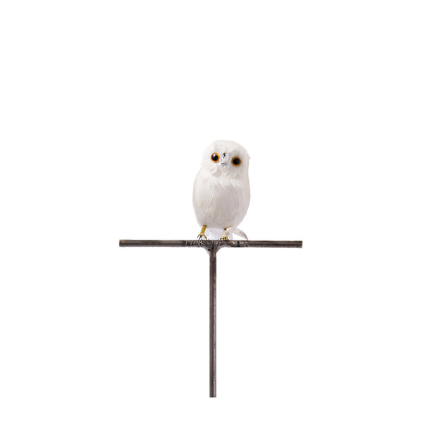 Artificial Bird - Small White Owl (Front)