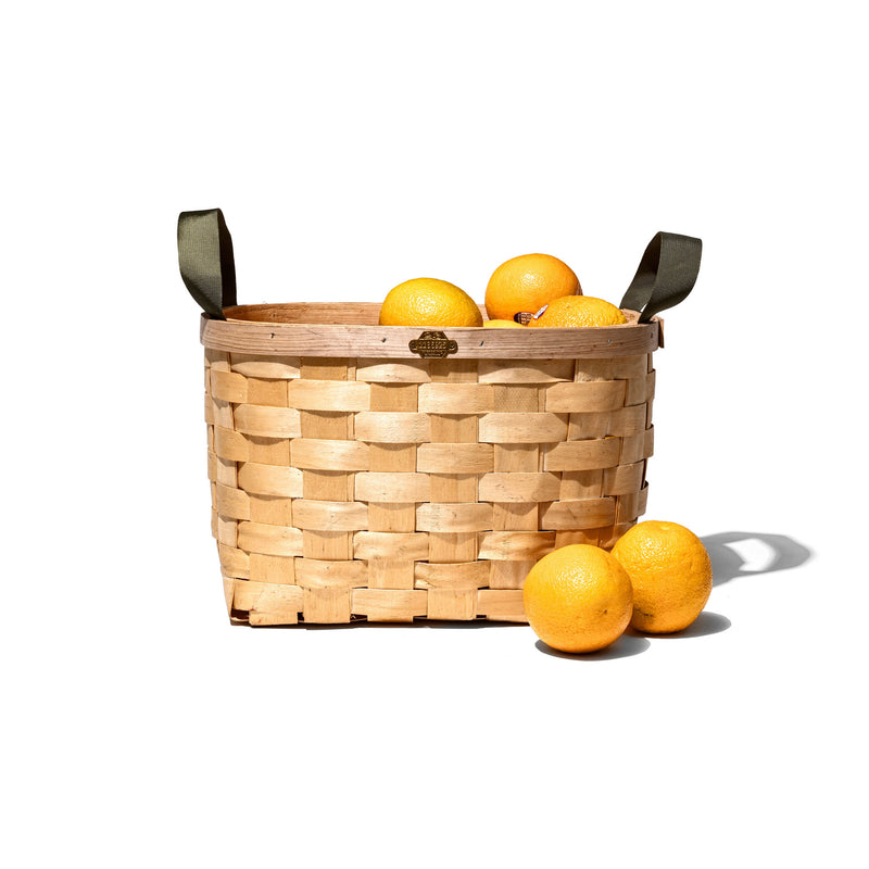 Wooden Basket Natural Rectangle