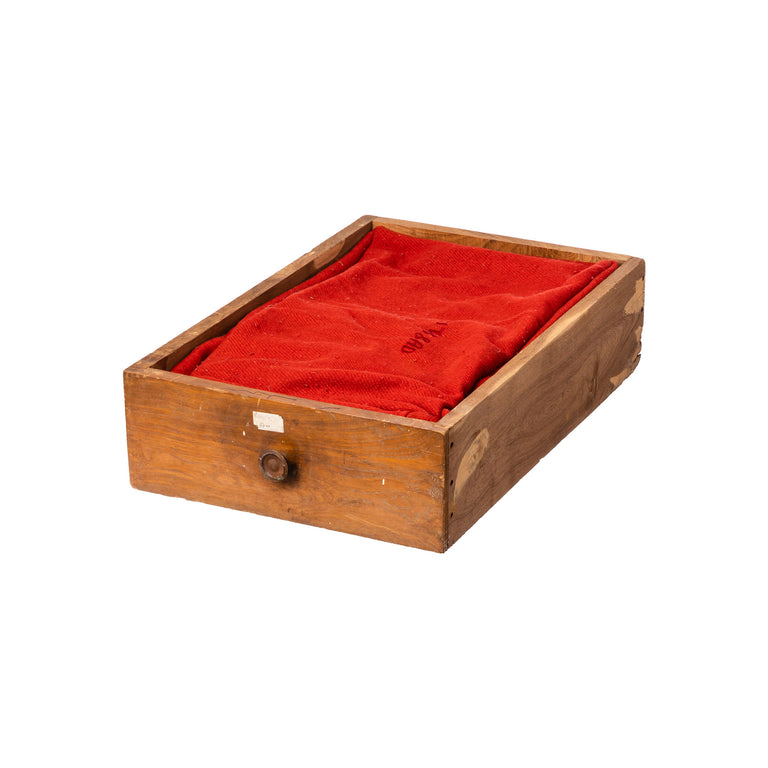 Vintage Drawer Pet Bed Red