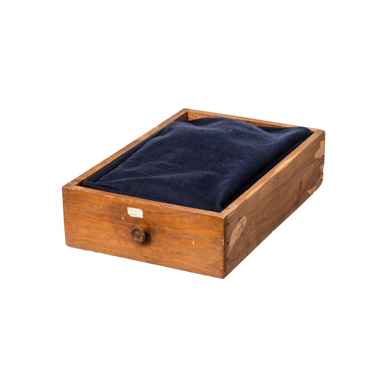 Vintage Drawer Pet Bed Navy Blue