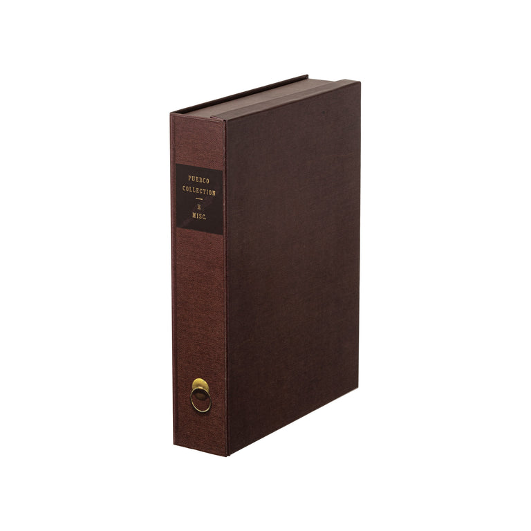 Paper File Box - Brown