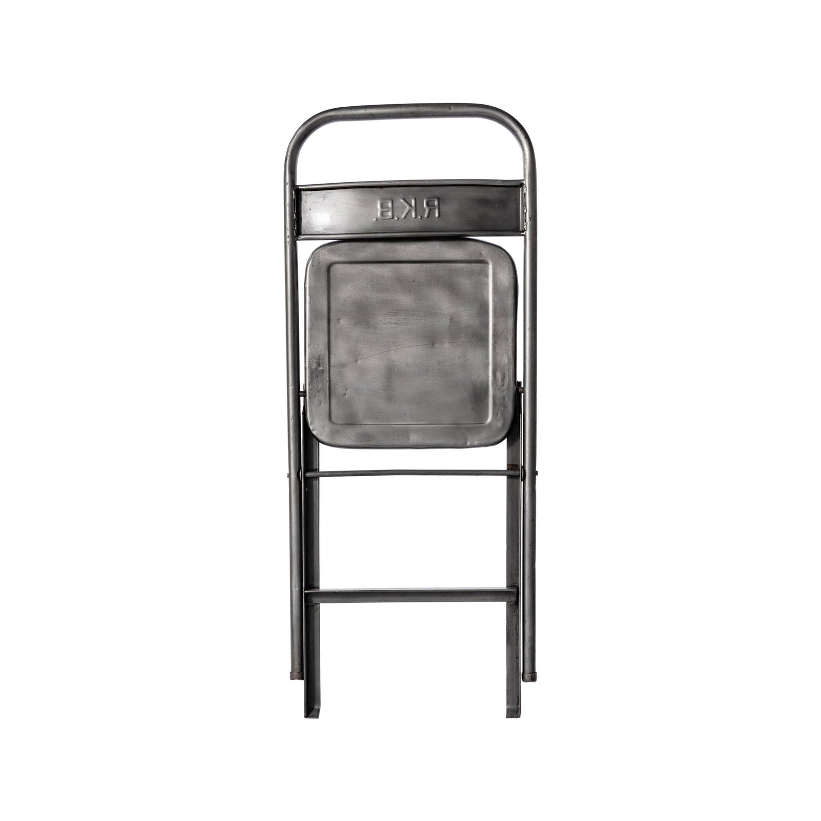 Vintage Steel Folding Chair / Natural – Puebco Canada