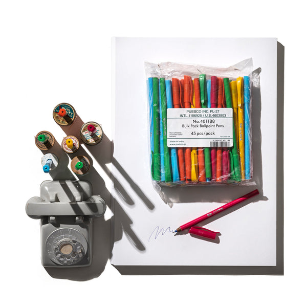 Bulk outlet ballpoint pens