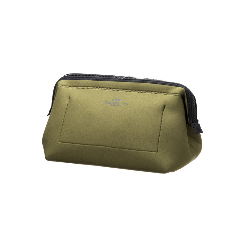 Wired Pouch Large Olive/Yellow