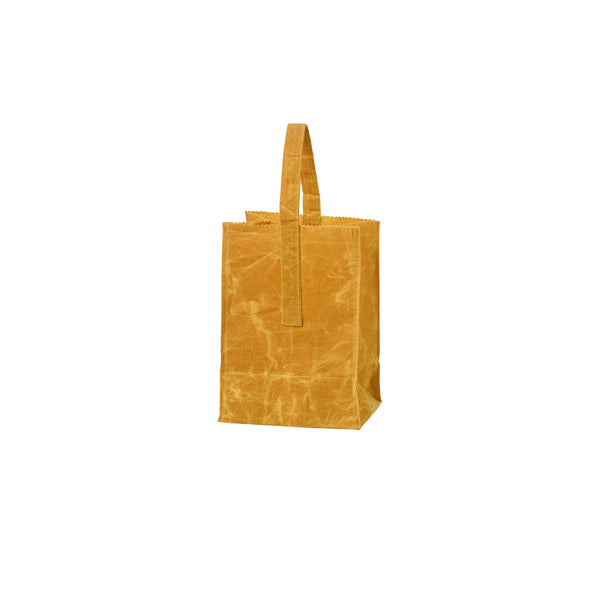 Grocery Bag With Handle - Small Brown