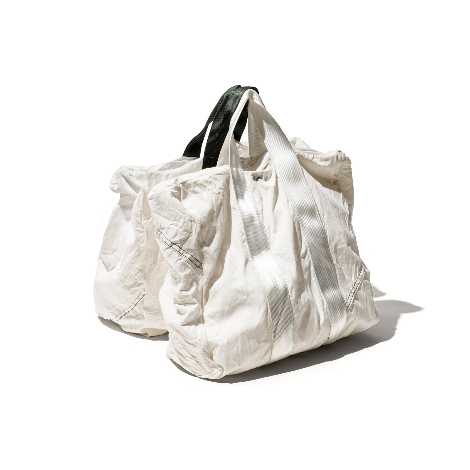 Vintage Parachute Tote Bag - White Belt – Puebco Canada