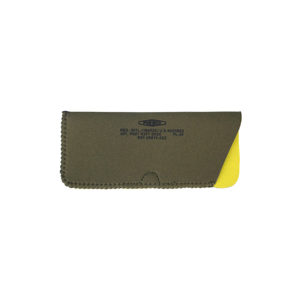 Glasses Sleeve - Olive/Yellow