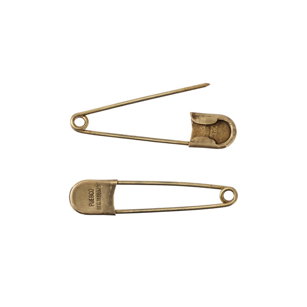 BRASS SAFETY PIN 13CM