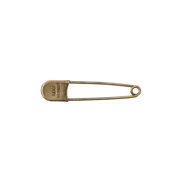 BRASS SAFETY PIN 13CM